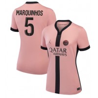 Paris Saint-Germain Marquinhos #5 Tredje Tröja Kvinnor 2024-25 Korta ärmar